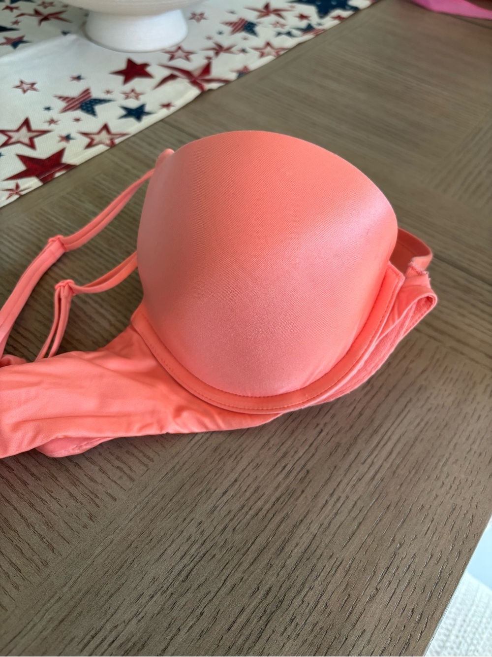 Victoria's Secret Coral Pink Push-Up Bra